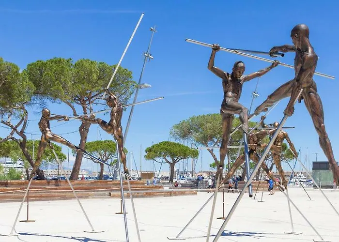 Magnifique 3 P Avec Balcon Vue Proximite Plage אנטיב